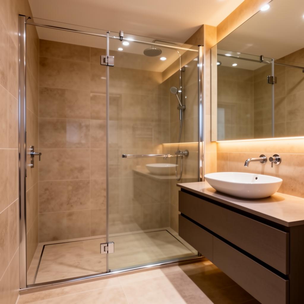 Ensuite bathroom installation by LUXE Bathrooms