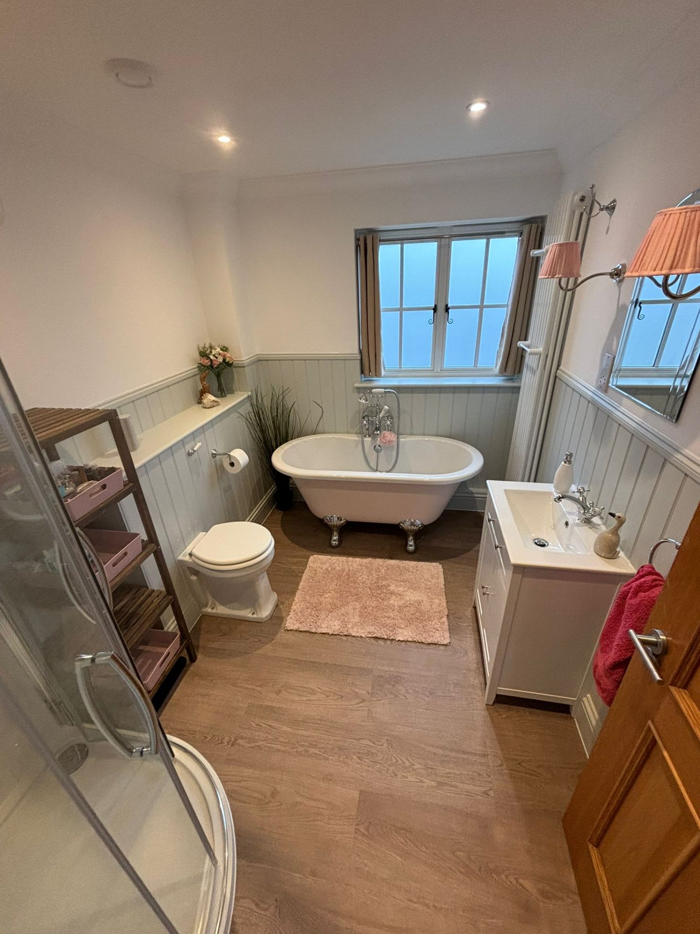 Family Bathroom with Freestanding Bath — Maresfield — expert bathroom fitting by LUXE Bathrooms East Sussex