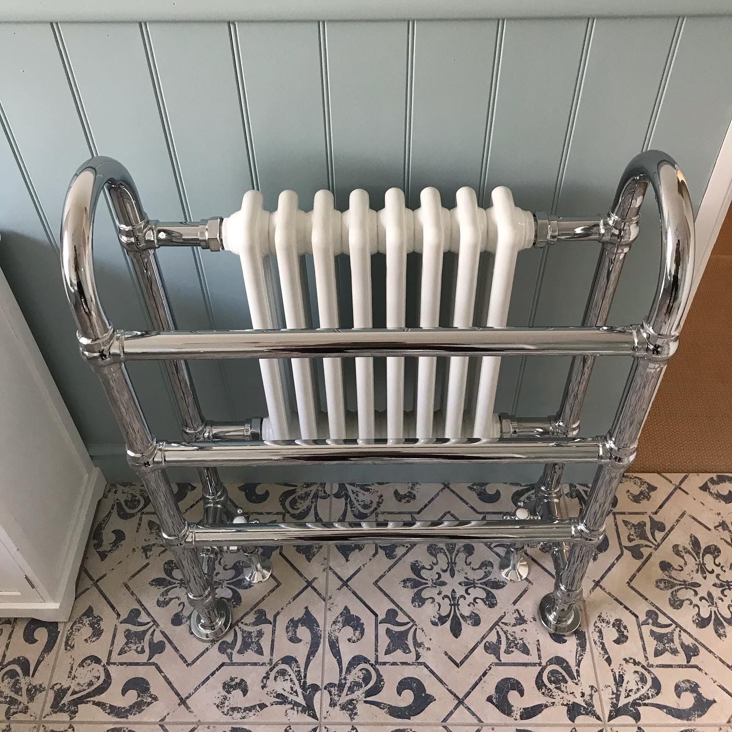 Traditional Towel Radiator — expert bathroom fitting by LUXE Bathrooms East Sussex